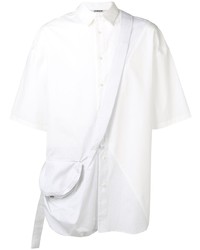 Camicia a maniche corte bianca di Chalayan