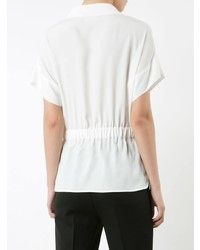 Camicia a maniche corte bianca di Boutique Moschino