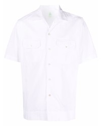 Camicia a maniche corte bianca di Finamore 1925 Napoli