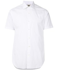 Camicia a maniche corte bianca di Kent & Curwen