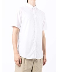 Camicia a maniche corte bianca di Armani Exchange