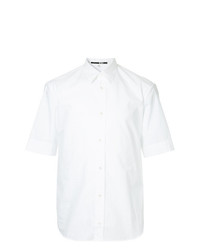 Camicia a maniche corte bianca di McQ Alexander McQueen