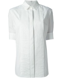 Camicia a maniche corte bianca di McQ by Alexander McQueen