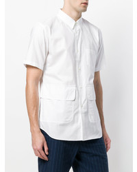 Camicia a maniche corte bianca di Comme Des Garçons Shirt Boys