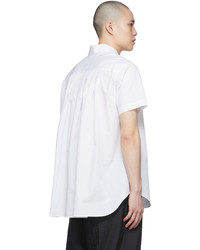 Camicia a maniche corte bianca di Fumito Ganryu