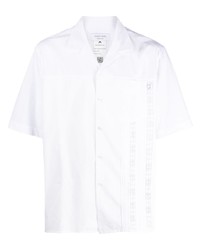 Camicia a maniche corte di lino bianca di Marine Serre