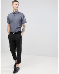 Camicia a maniche corte grigia di Calvin Klein