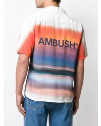 Camicia a maniche corte multicolore di Ambush