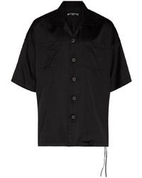 Camicia a maniche corte nera di Mastermind Japan
