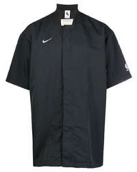 Camicia a maniche corte nera di Nike