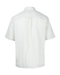Camicia a maniche corte ricamata bianca di SPORT b. by agnès b.