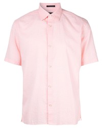 Camicia a maniche corte rosa di D'urban