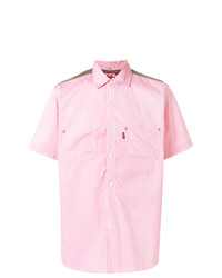 Camicia a maniche corte rosa di Junya Watanabe Man X Levi's