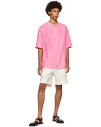 Camicia a maniche corte rosa di 3.1 Phillip Lim