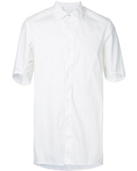 Camicia a maniche corte stampata bianca di 11 By Boris Bidjan Saberi