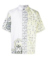 Camicia a maniche corte stampata bianca di Levi's Made & Crafted