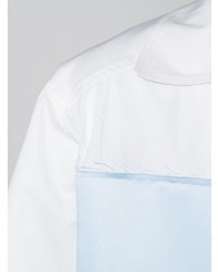 Camicia a maniche corte stampata bianca di AV Vattev