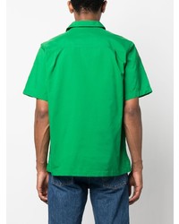 Camicia a maniche corte stampata verde di The North Face