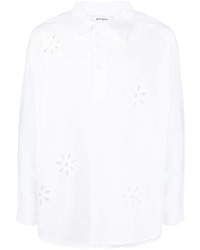 Camicia a maniche lunghe a fiori bianca di Gimaguas