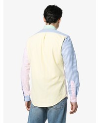 Camicia a maniche lunghe a righe verticali multicolore di Polo Ralph Lauren
