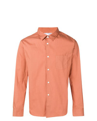 Camicia a maniche lunghe arancione di Comme Des Garçons Shirt Boys