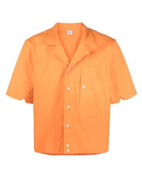 Camicia a maniche lunghe arancione di Winnie NY