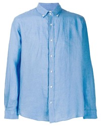 Camicia a maniche lunghe azzurra di Bluemint