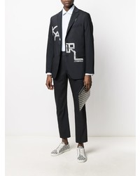 Camicia a maniche lunghe azzurra di Karl Lagerfeld