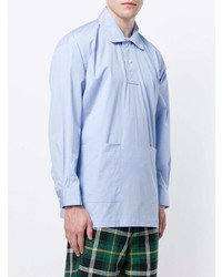 Camicia a maniche lunghe azzurra di Comme Des Garçons Shirt Boys