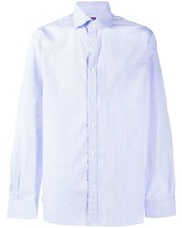 Camicia a maniche lunghe azzurra di Ralph Lauren Purple Label