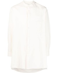 Camicia a maniche lunghe beige di Yohji Yamamoto