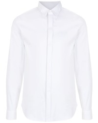 Camicia a maniche lunghe bianca di Armani Exchange