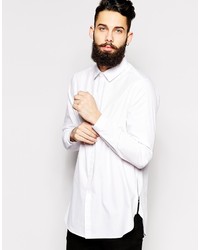 Camicia a maniche lunghe bianca di Asos