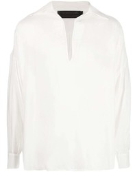Camicia a maniche lunghe bianca di Atu Body Couture