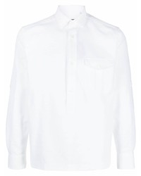 Camicia a maniche lunghe bianca di Corneliani