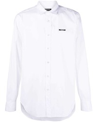 Camicia a maniche lunghe bianca di costume national contemporary