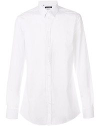 Camicia a maniche lunghe bianca di Dolce & Gabbana