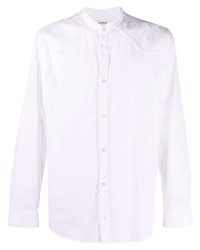 Camicia a maniche lunghe bianca di Dondup
