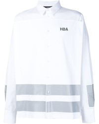 Camicia a maniche lunghe bianca di Hood by Air
