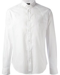 Camicia a maniche lunghe bianca di McQ by Alexander McQueen