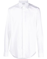 Camicia a maniche lunghe bianca di Michael Kors