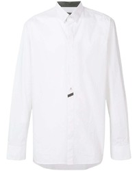 Camicia a maniche lunghe bianca di Philipp Plein