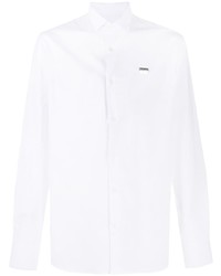 Camicia a maniche lunghe bianca di Philipp Plein