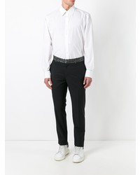 Camicia a maniche lunghe bianca di Alexander McQueen