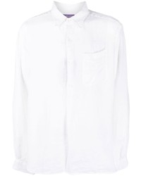 Camicia a maniche lunghe bianca di Ralph Lauren Purple Label