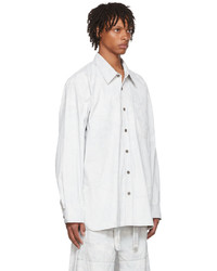 Camicia a maniche lunghe bianca di Dries Van Noten
