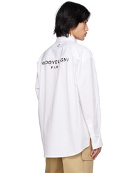 Camicia a maniche lunghe bianca di Wooyoungmi