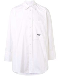Camicia a maniche lunghe bianca di Wooyoungmi