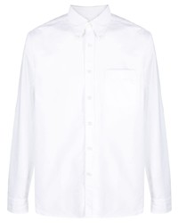 Camicia a maniche lunghe bianca di Xacus