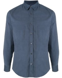 Camicia a maniche lunghe blu scuro di Cerruti 1881